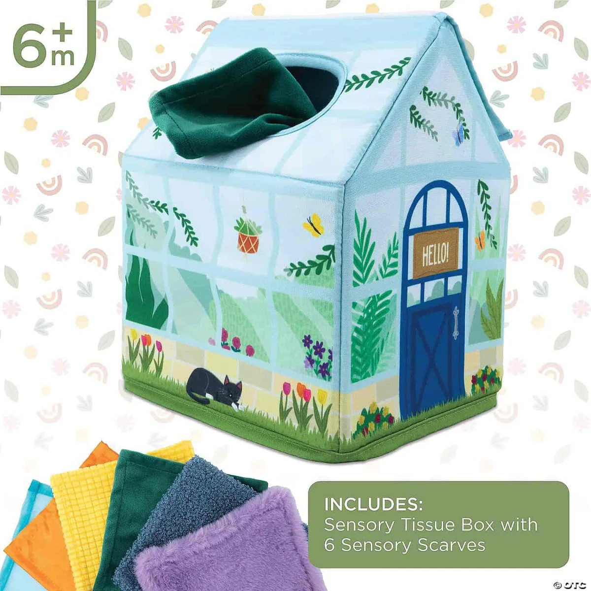 Sensory Sprouts Peek & Pull Tissue Box - Image 4