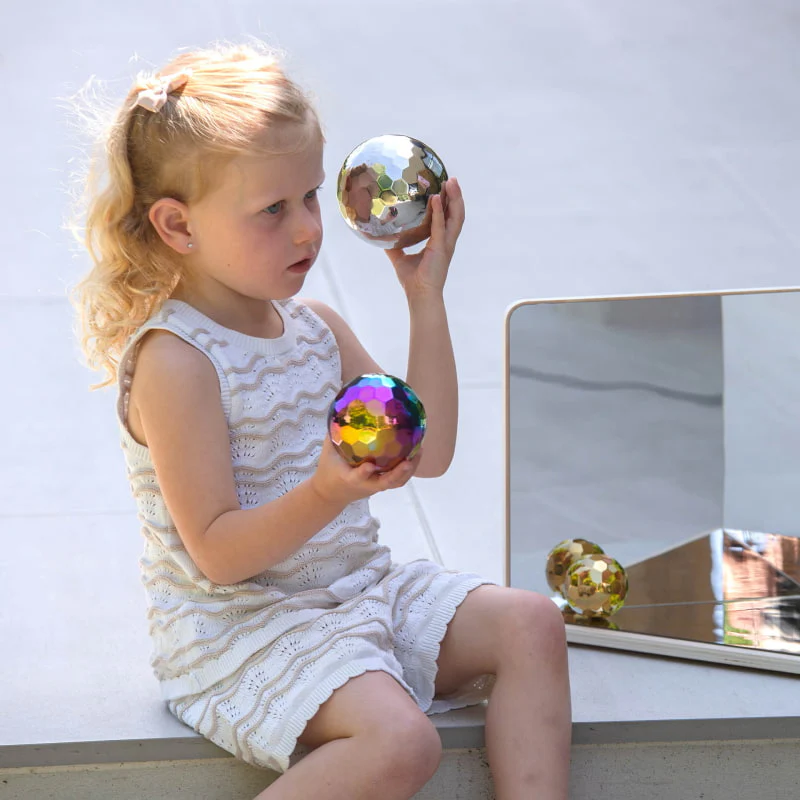 Sensory Steel Mosaic Mystery Balls 3 pack - Image 4
