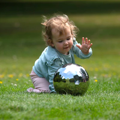 Sensory Steel Tumble Ball - Image 3