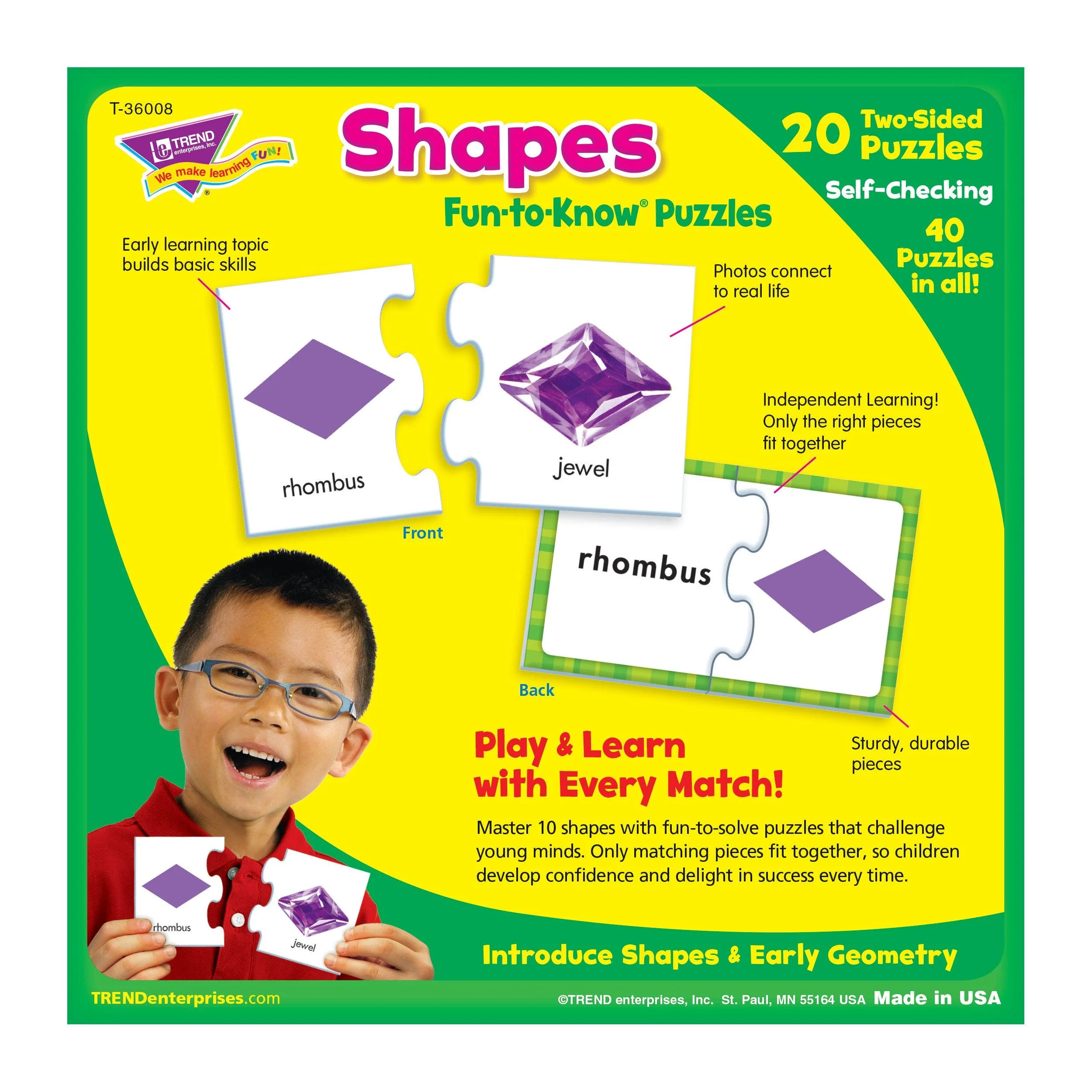 Shapes Fun To Know Puzzles - Image 3
