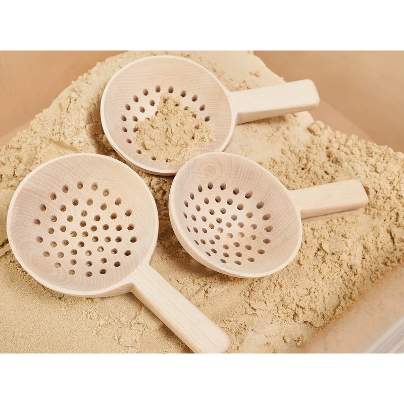 Short Handle Holey Spoons