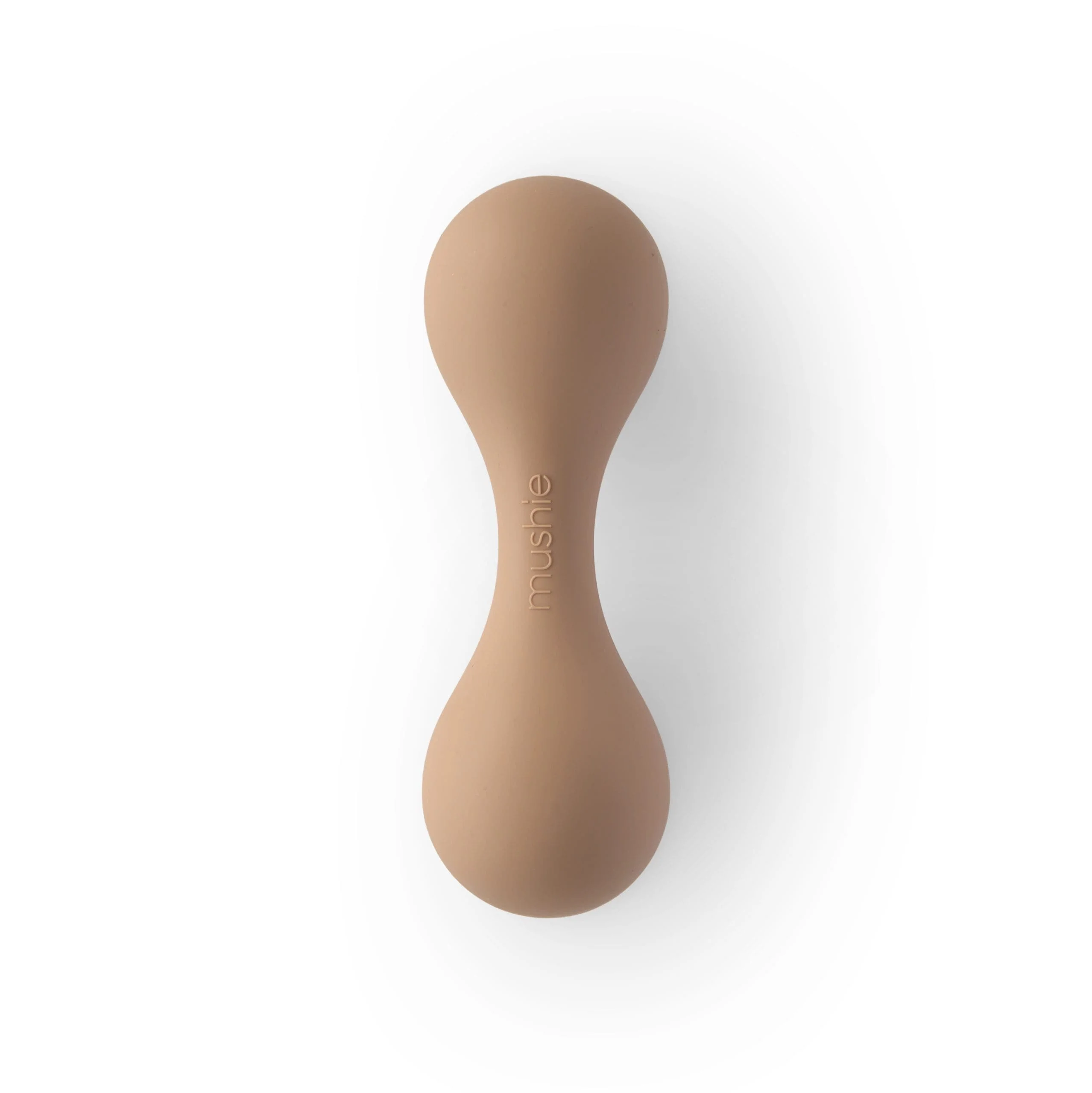 Silicone Baby Rattle Toy Natural