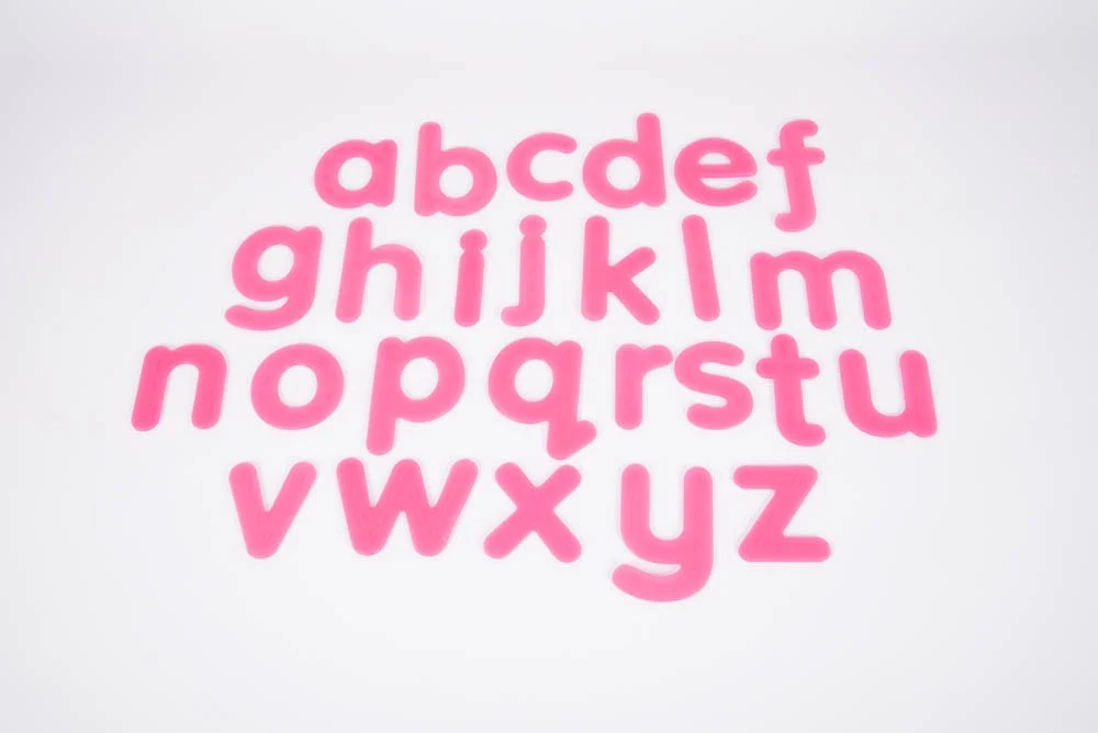 Silishapes Trace Alphabet