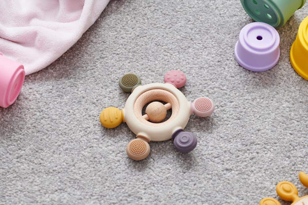 Silisoft Rattle Teether Earth - Image 3