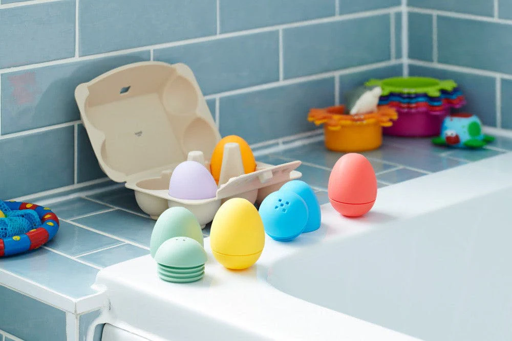 Silisoft Sensory Eggs Rainbow - Image 2