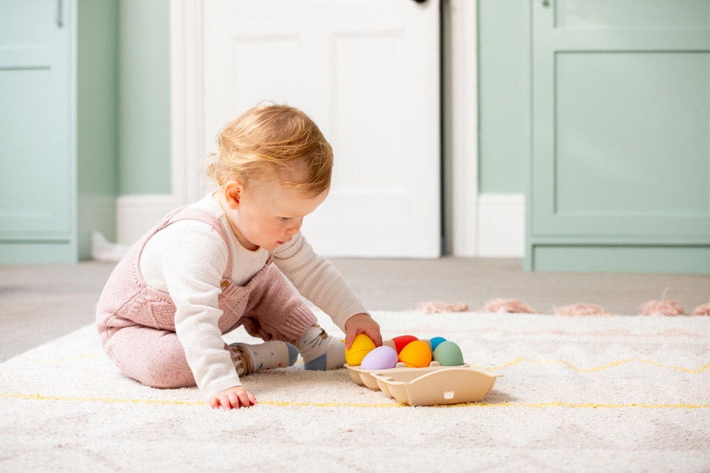 Silisoft Sensory Eggs Rainbow - Image 5