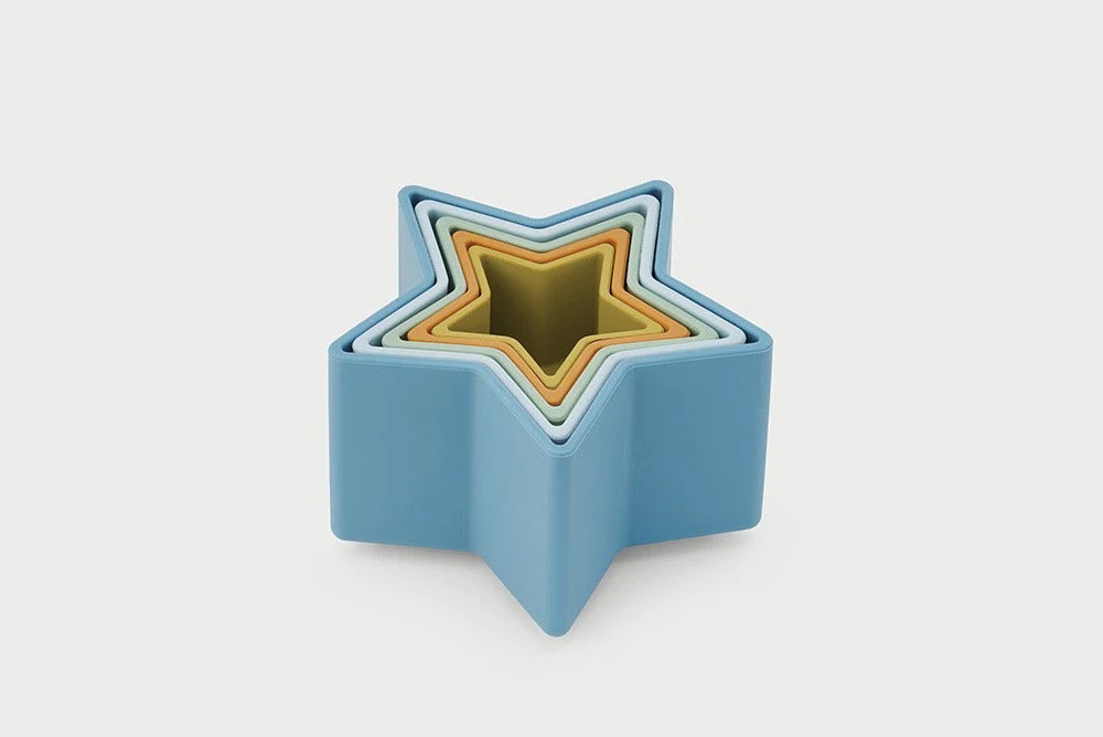 Silisoft Star Stacking Cups Neutral - Image 5