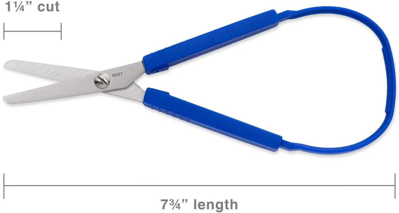 Snippy Easy Spring Loop Scissors Blunt Tip - Image 3
