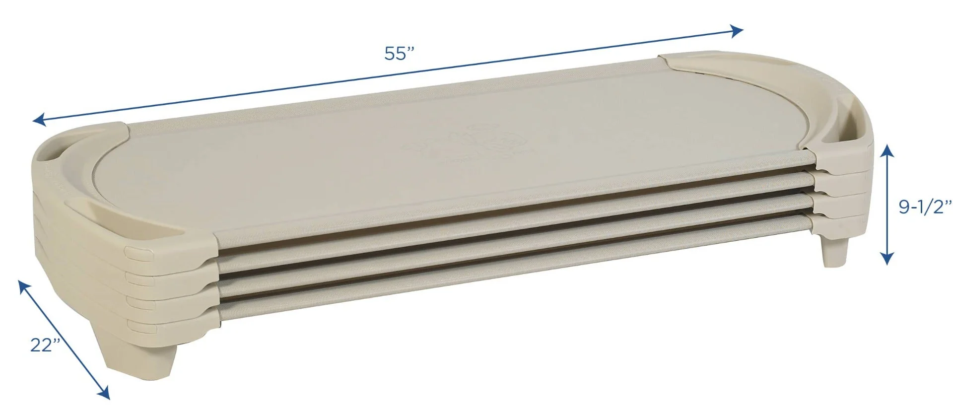 Spaceline Standard Cot Sand - Image 3