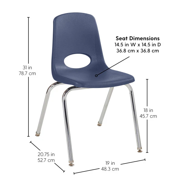 Stackable School Chairs - Image 10