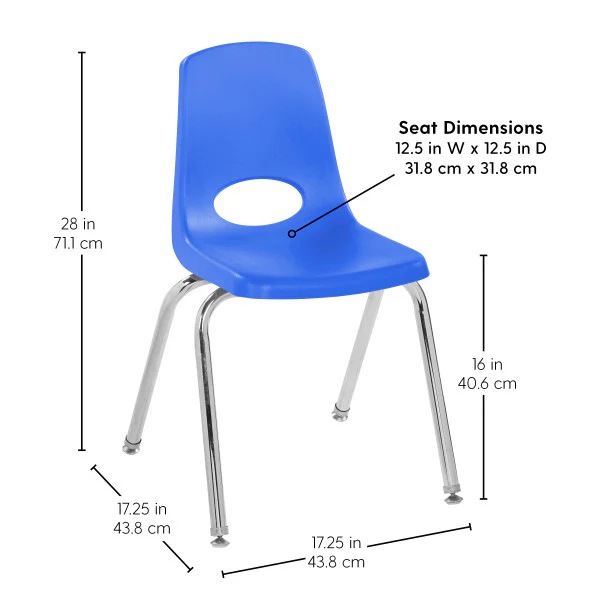 Stackable School Chairs - Image 20