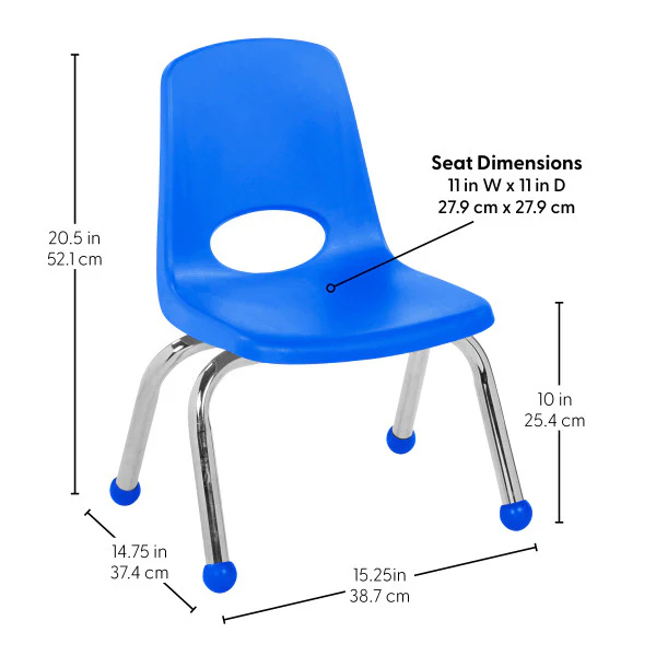 Stackable School Chairs - Image 8