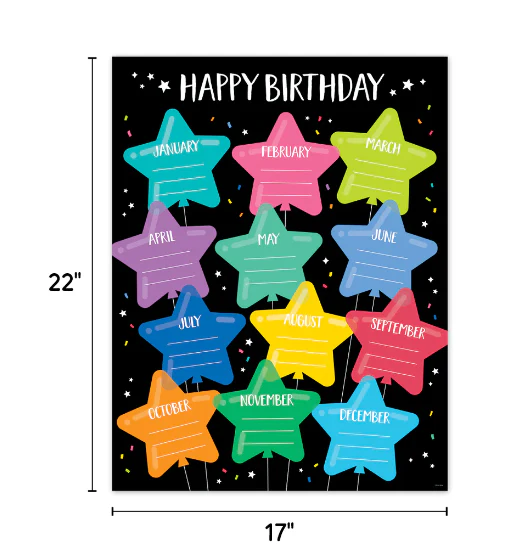Star Bright Classroom Essentials 4-Chart Pack - Image 3