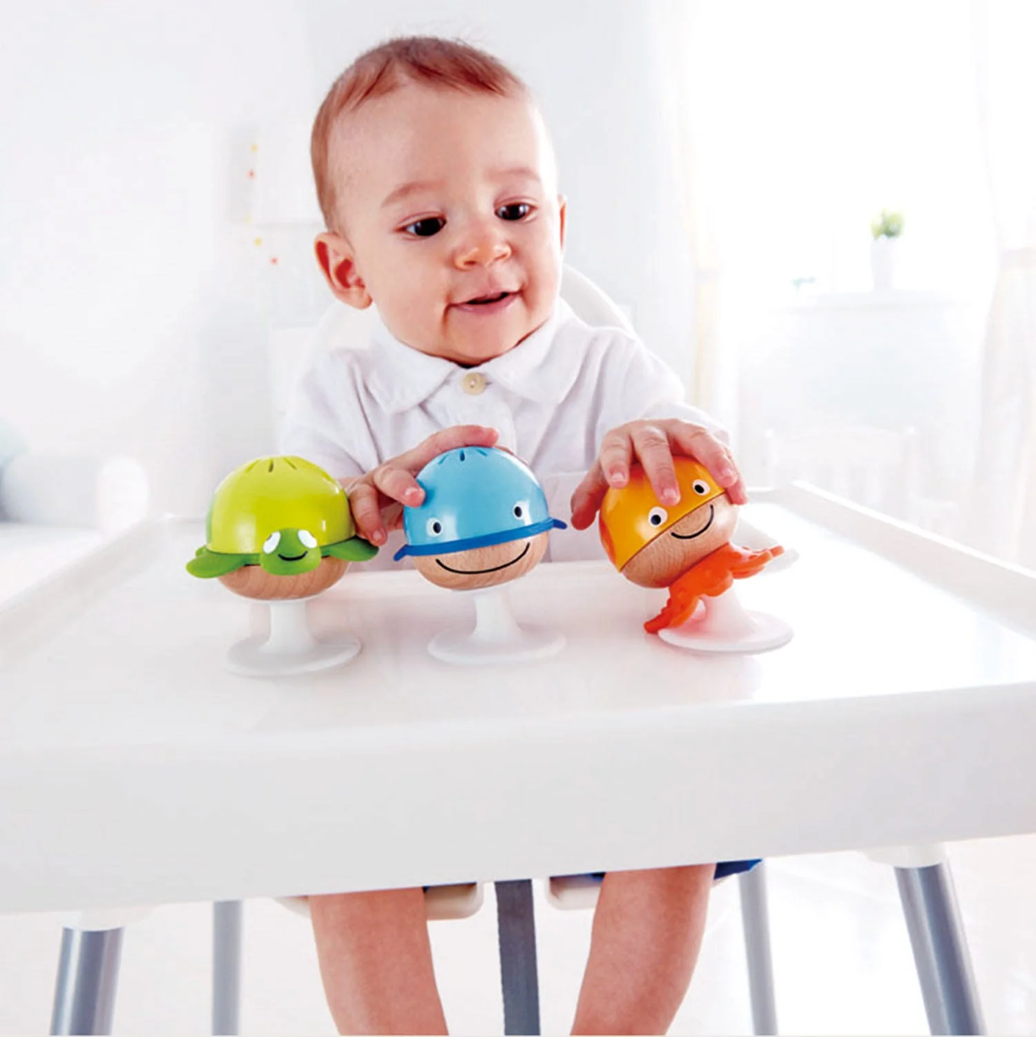 Stay-Put Rattle Set by Hape - Image 5