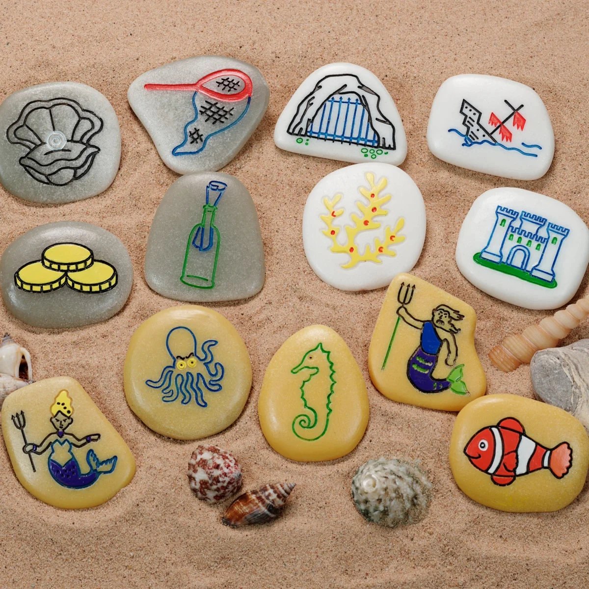 Story Stones Under the Sea