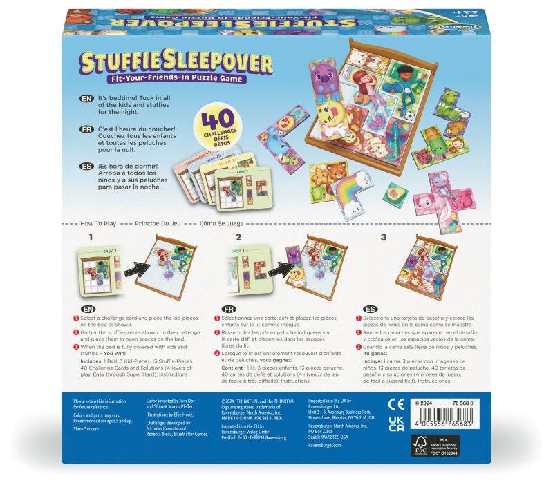 Stuffie Sleepover by Thinkfun - Image 2