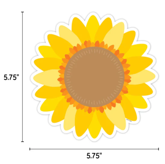 Sunflower 6 in Designer Cut Outs - Image 3