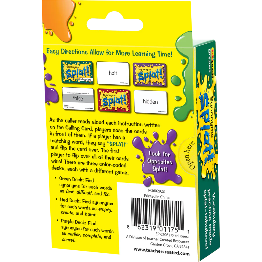 Synonyms Splat Game - Image 3