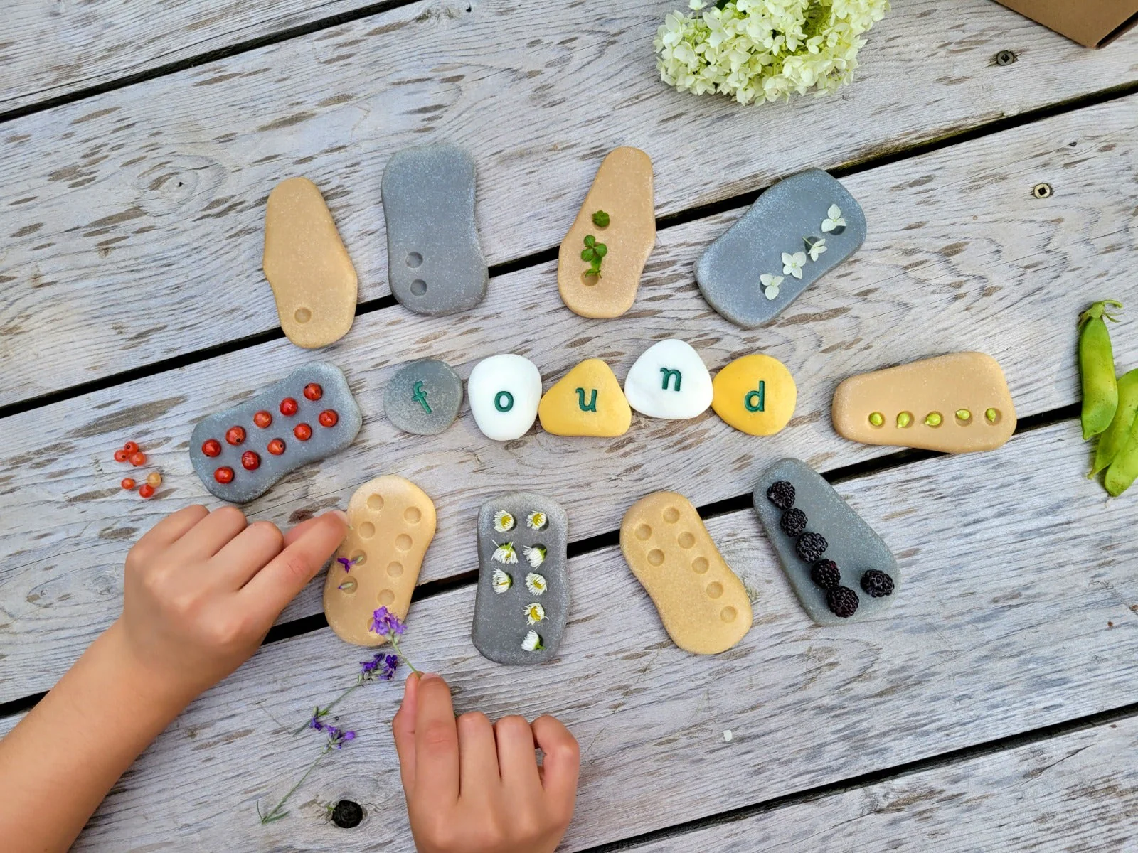Tactile Counting Stones 20 pcs - Image 2