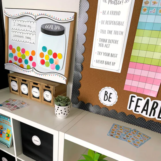 The At Home Classroom Core Decor Bulletin Board Set - Image 5