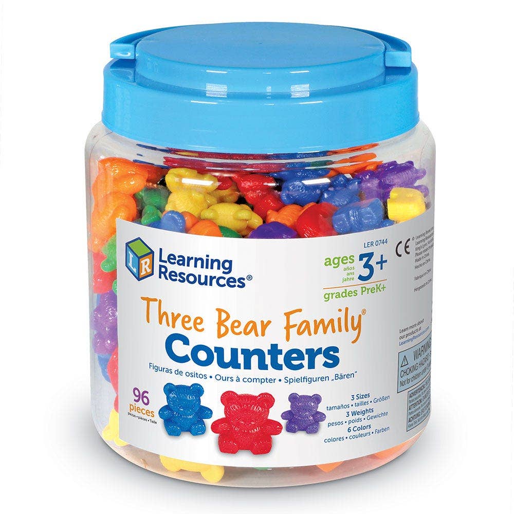 Three Bear Family Counters 96 pcs - Image 5