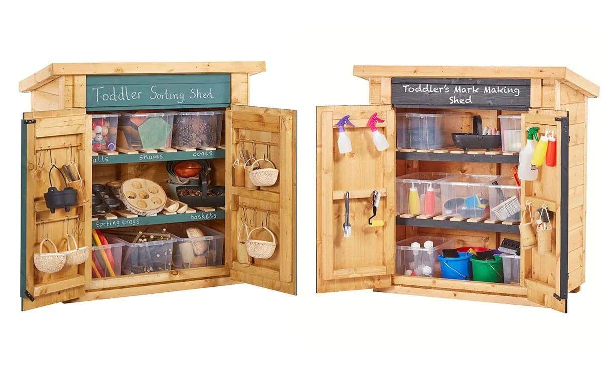 Toddler Maths & Mark Making Sheds 2pk