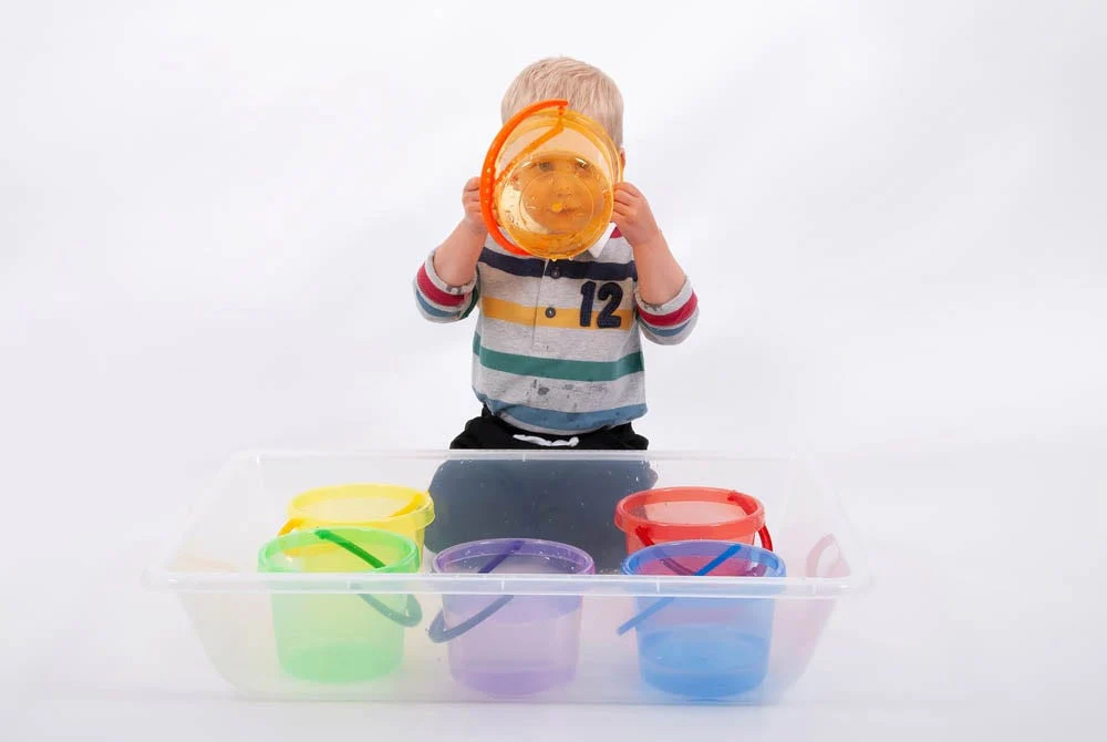 Translucent Colour Bucket Set - Image 2