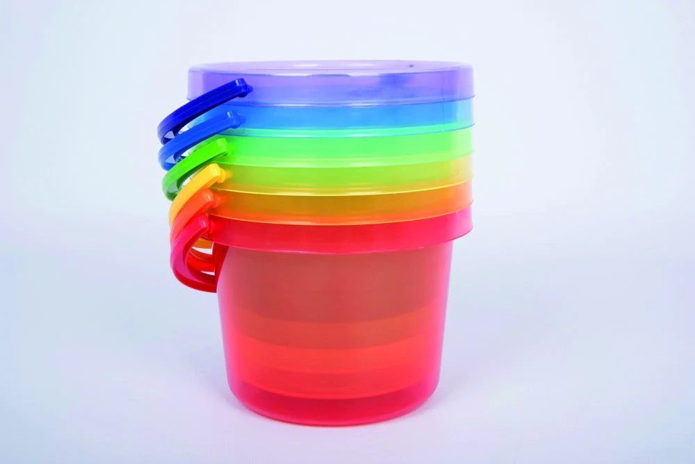 Translucent Colour Bucket Set - Image 4