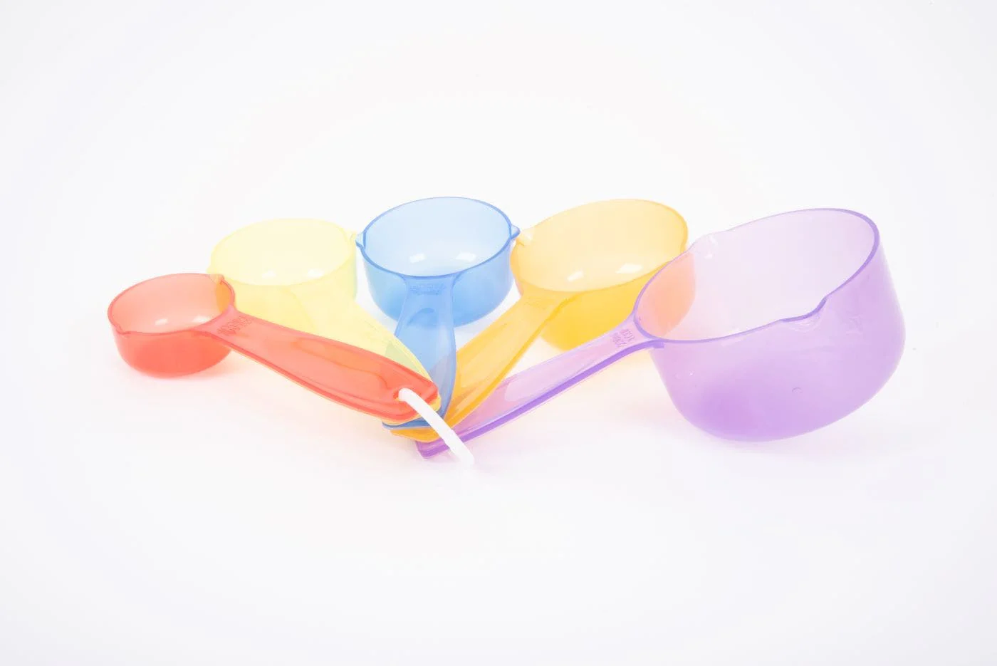 Translucent Colour Measuring Cups - Image 2