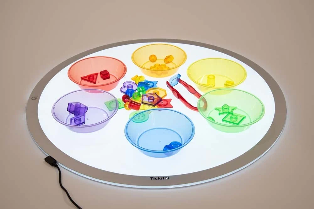 Translucent Colour Sorting Bowls Set of 6 - Image 9