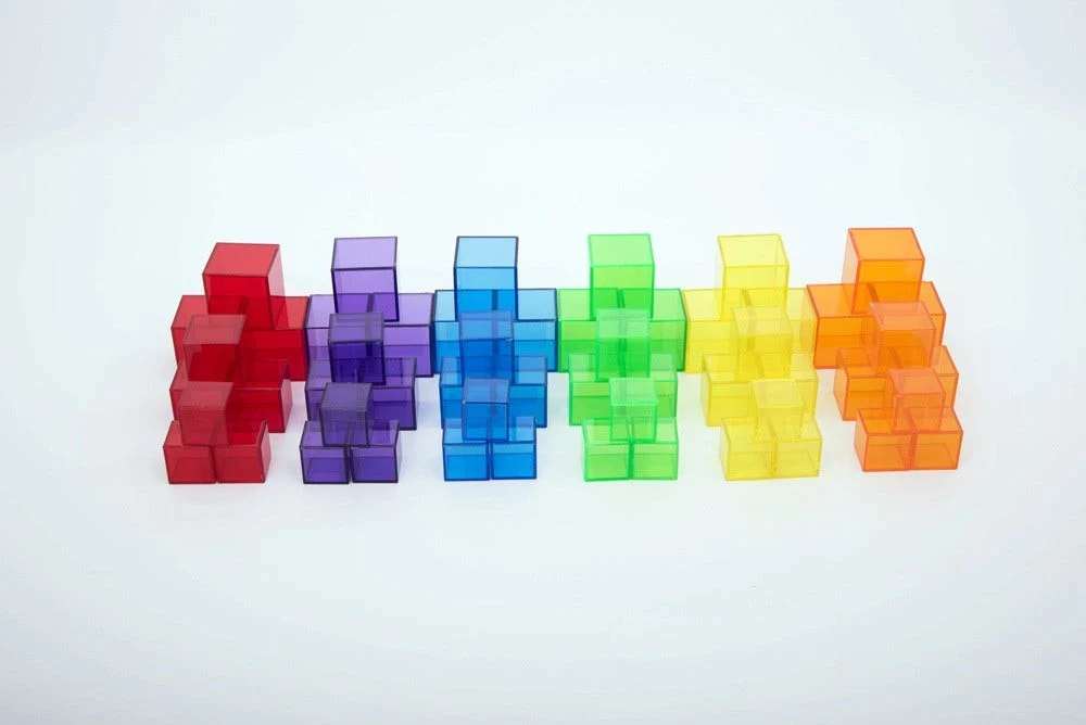 Translucent Colour Cube Set - Image 3