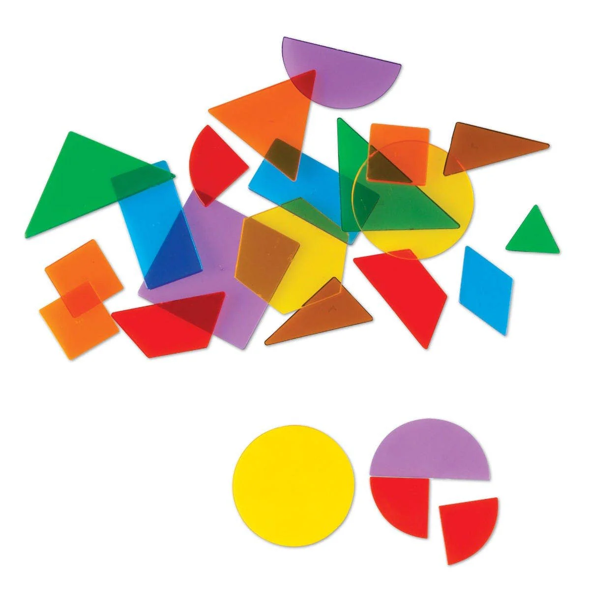 Translucent Geometric Shapes 408 pcs - Image 2