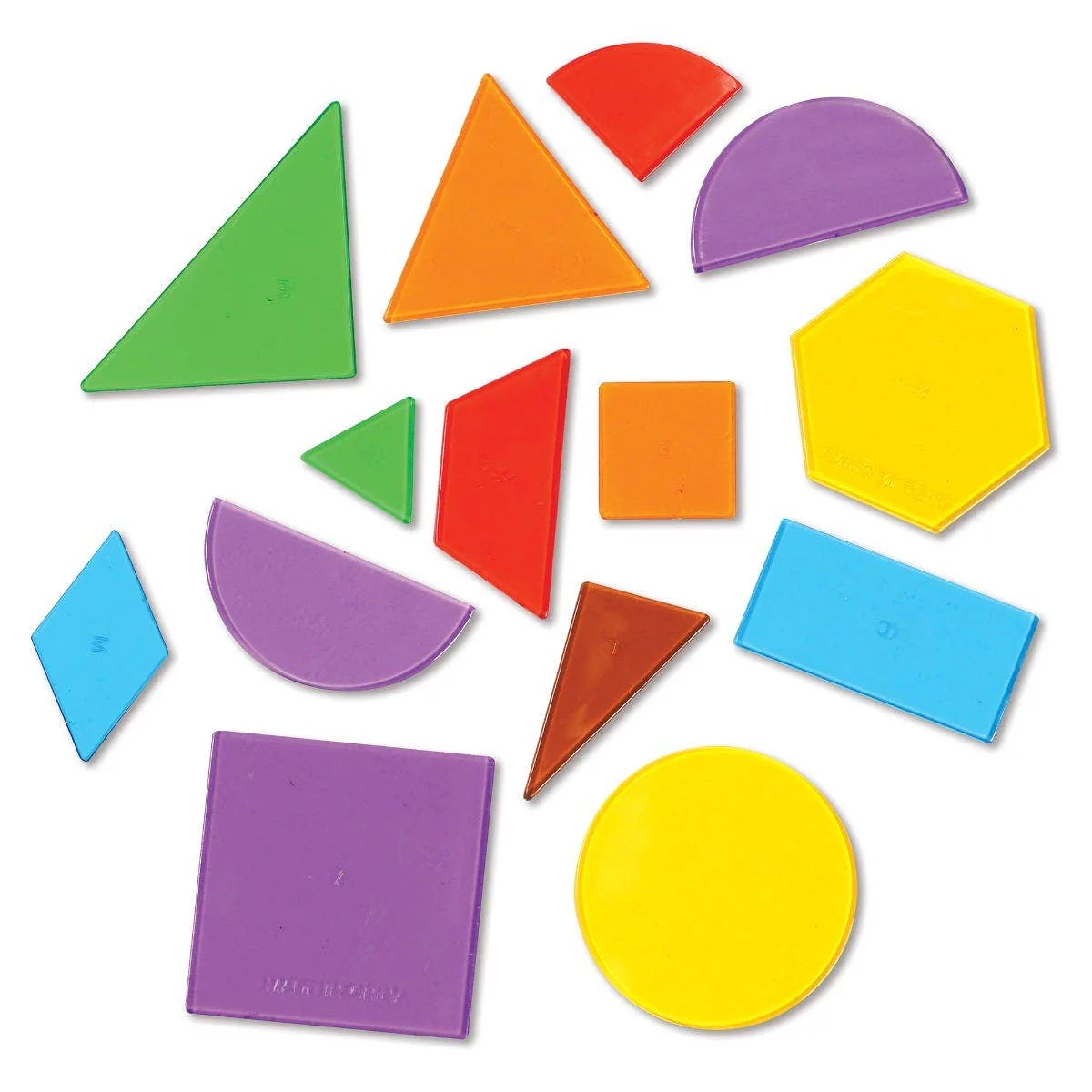 Translucent Geometric Shapes 408 pcs - Image 3