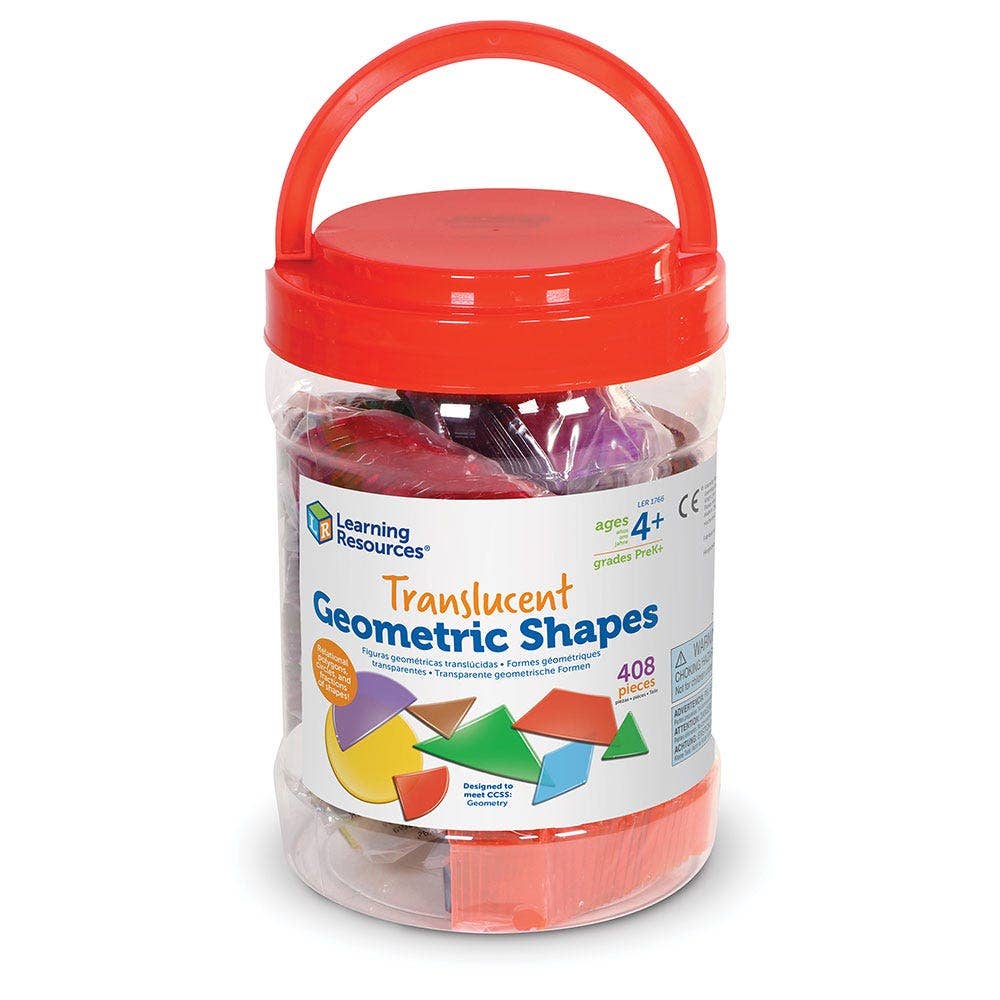 Translucent Geometric Shapes 408 pcs - Image 5