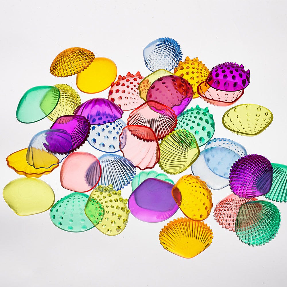 Transparent Tactile Shells Small