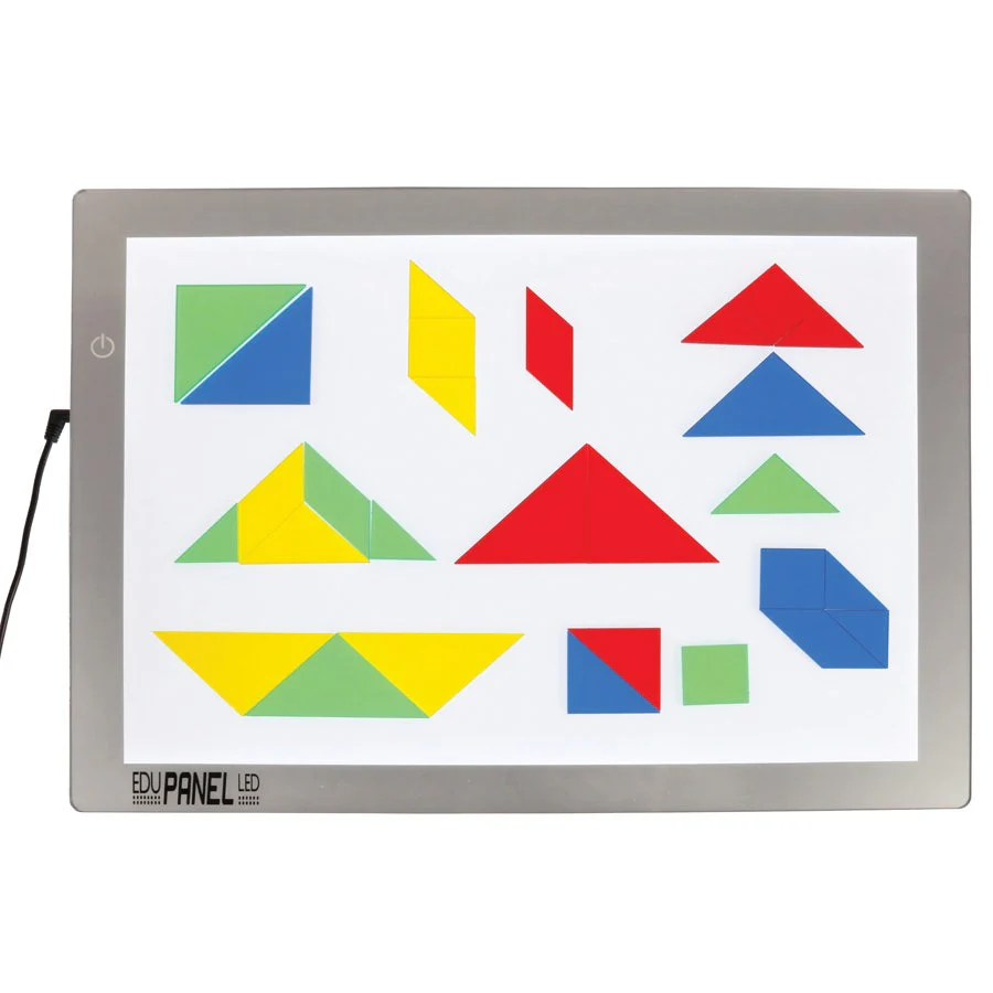 Transparent Tangrams 7 pieces Set