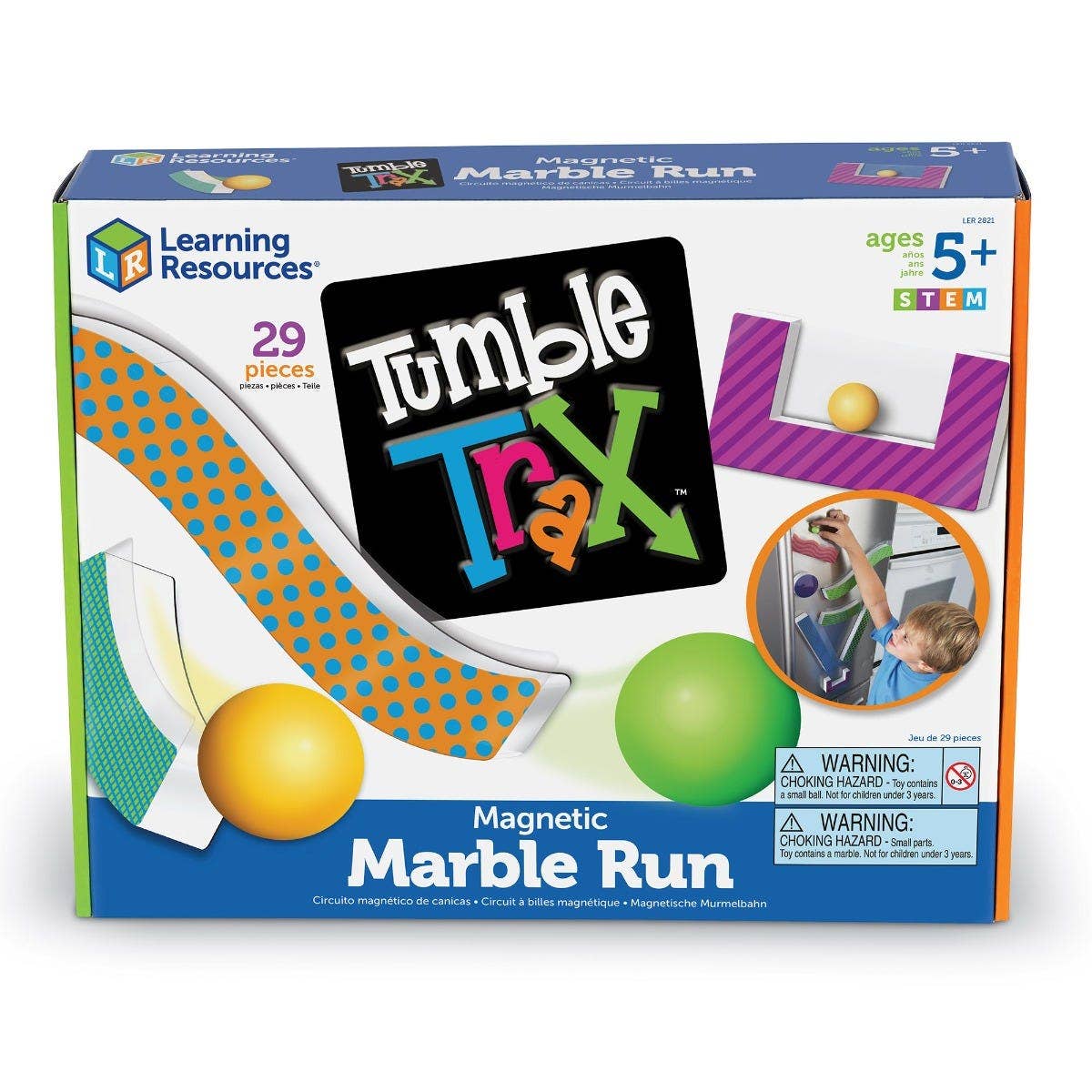 Tumble Trax Magnetic Marble Run - Image 6