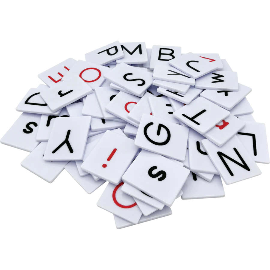 Two Sided Alphabet Letter Tiles - Image 3