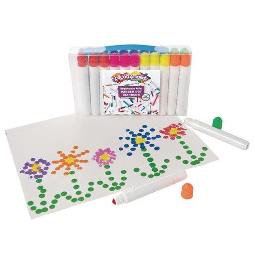 Washable Mini Dabber Dot Markers 24 pc - Image 2