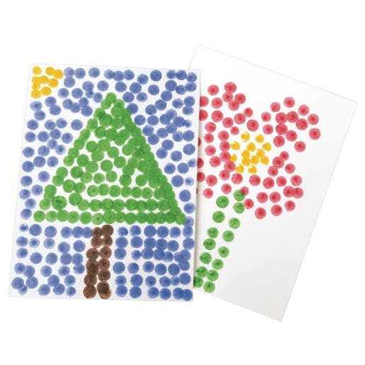 Washable Primary Dabber Dots Set Of 8 - Image 4