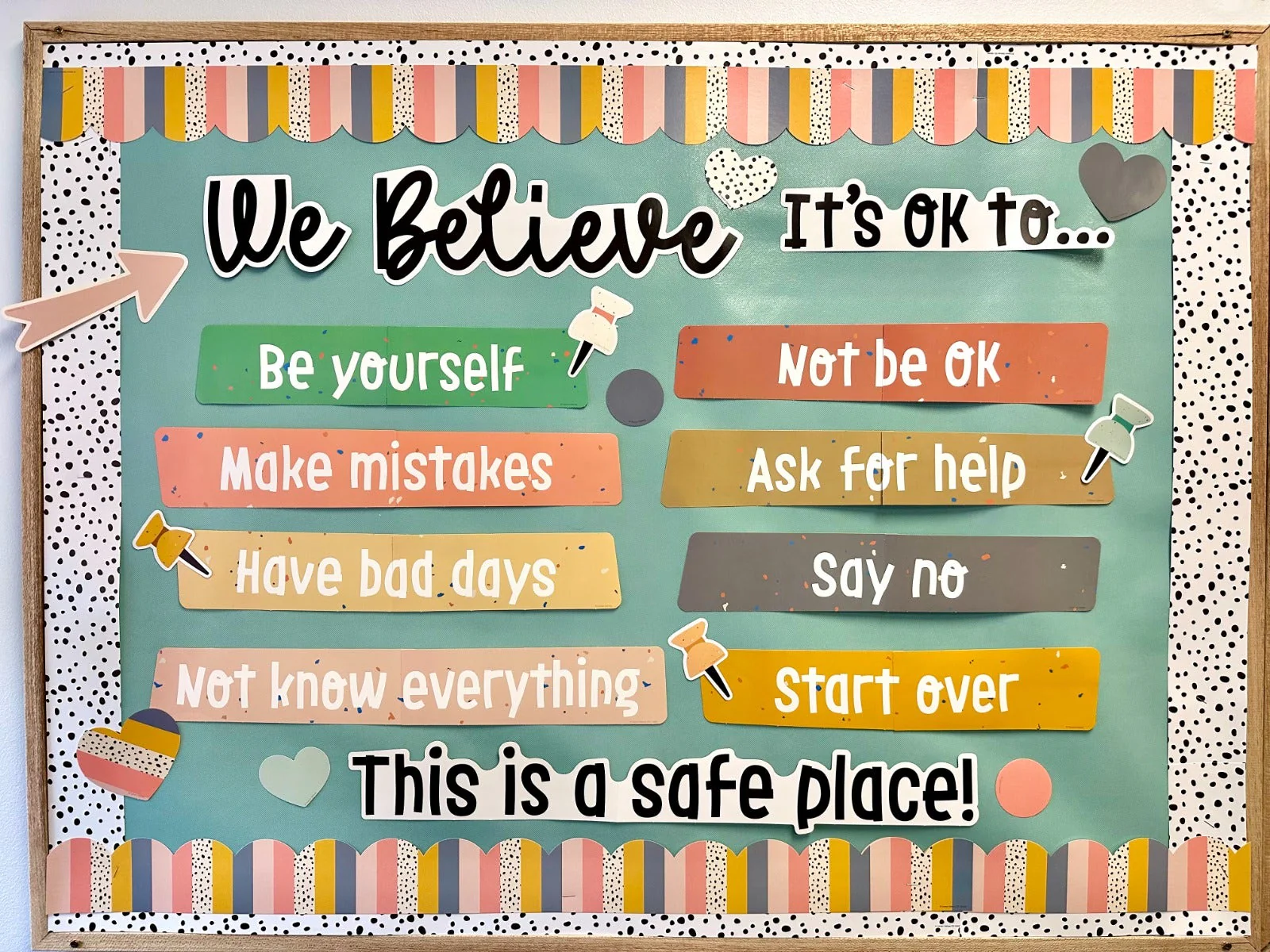 We Belong Motivational Bulletin Board Set - Image 3