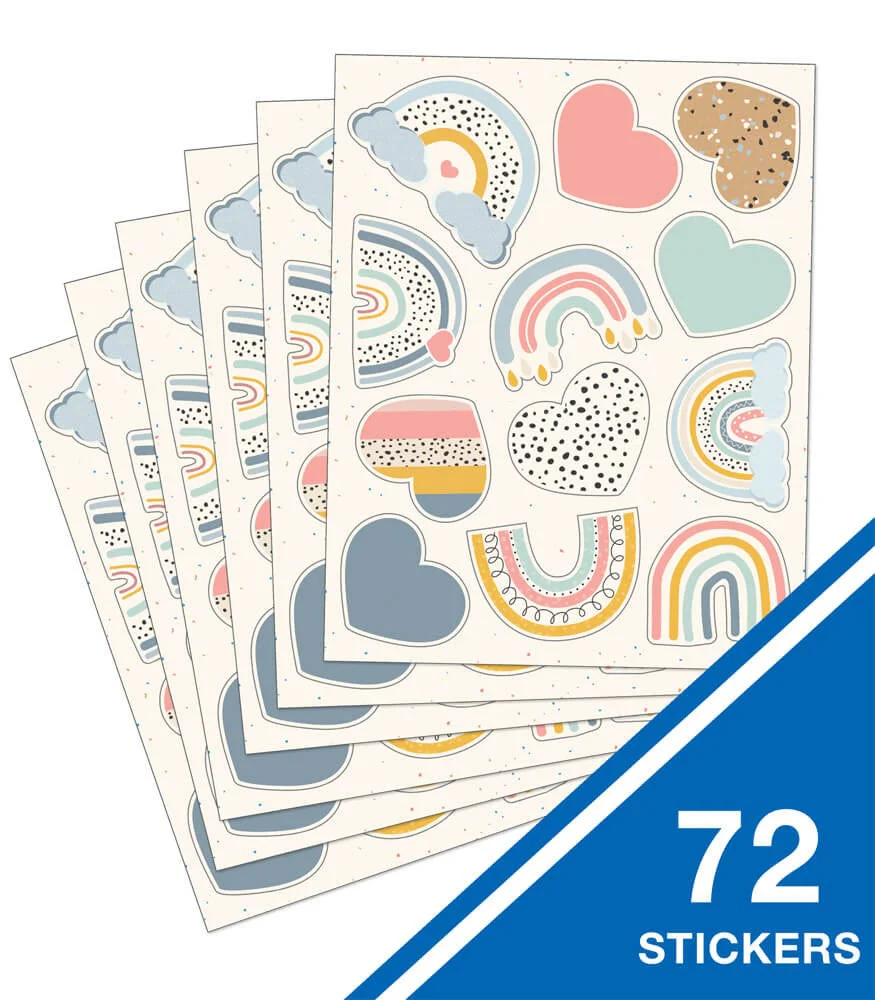We Belong Shape Stickers - Image 2