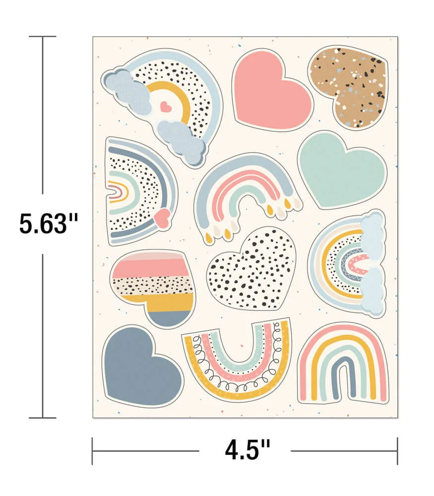 We Belong Shape Stickers - Image 3