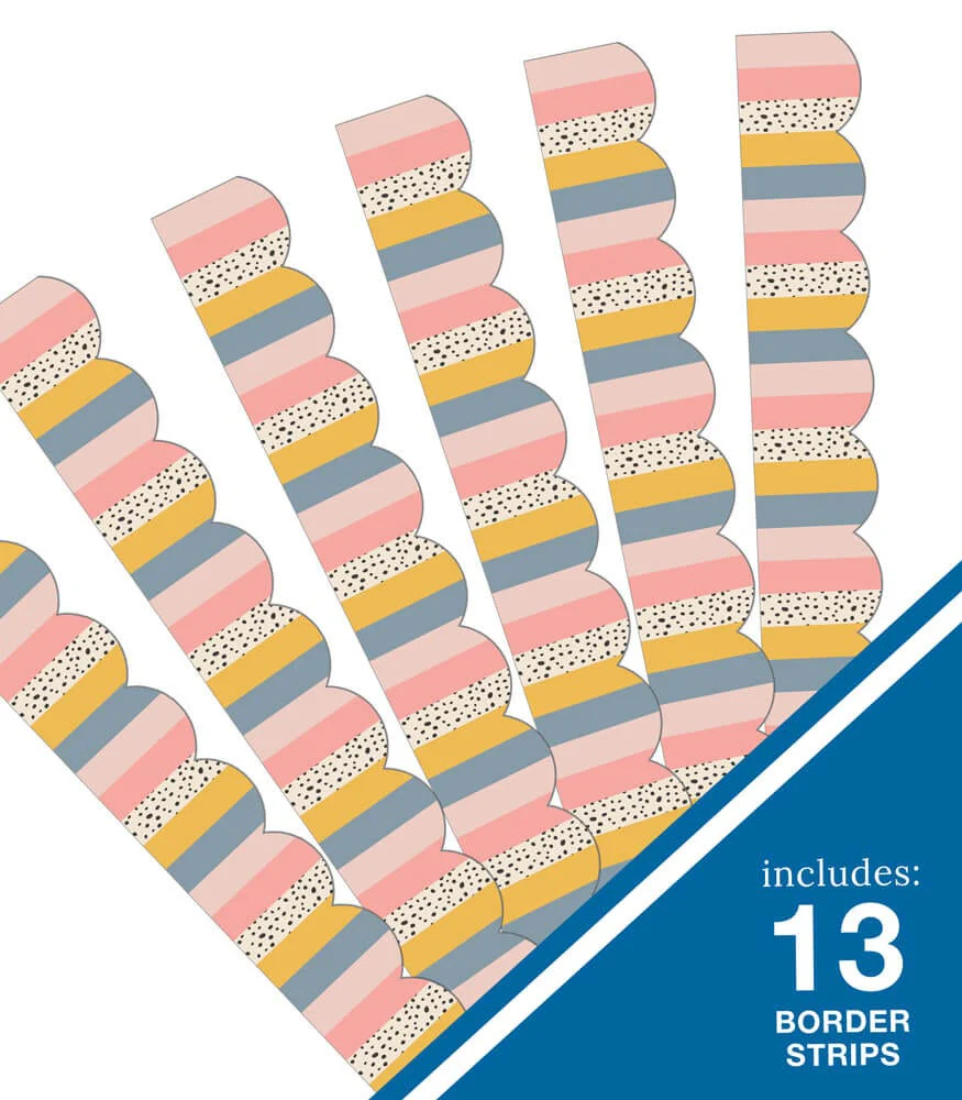 We Belong Stripes Scalloped Borders - Image 2