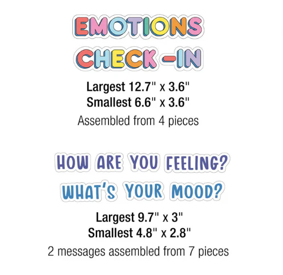 We Stick Together Emotions Check-In PrePunched Bulletin Boar - Image 3