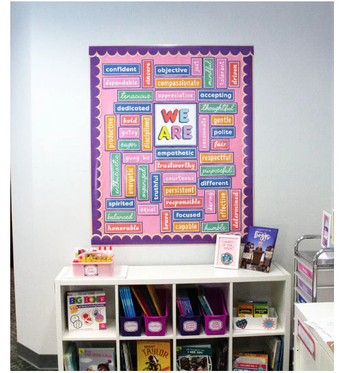 We Stick Together Motivational PrePunched Bulletin Board Set - Image 4
