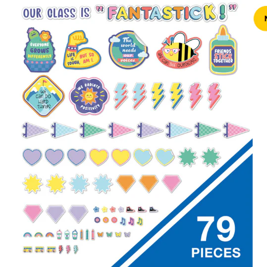We Stick Together Our Class is Fantastic Bulletin Board Set - Image 2