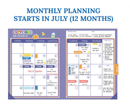 We Stick Together Teacher Planner - Image 5
