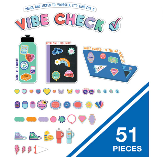 We Stick Together Vibe Check Bulletin Board Set - Image 2