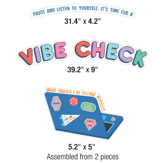 We Stick Together Vibe Check Bulletin Board Set - Image 3